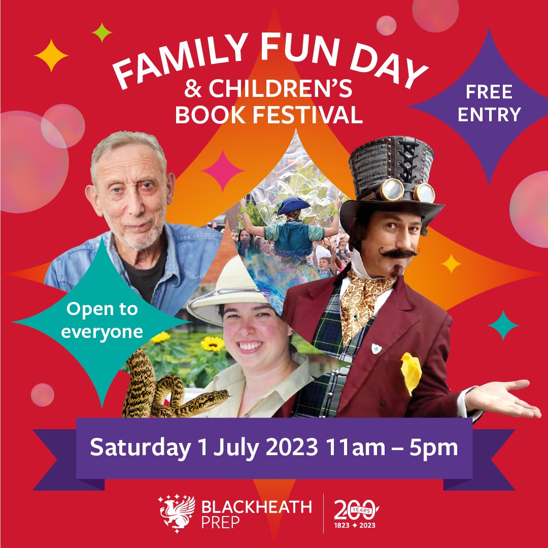 Blackheath Prep Family Fun Day & Children’s Book Festival Zerodegrees